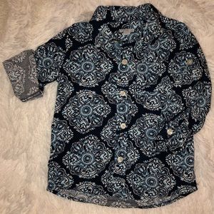 Baby GAP Girls Button Down Shirt Size 18-24 Months